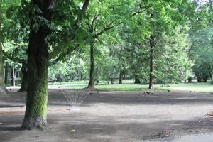Trwają prace w Parku Rodego – umowa na dofinansowanie podpisana 