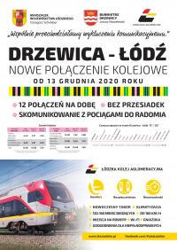 Nowe połączenie kolejowe z Tomaszowa Mazowieckiego do Drzewicy